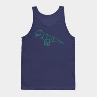 Origami T-rex Tank Top